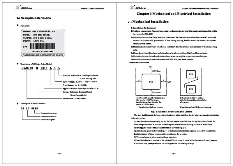 File:Fuling DZB300 Series Inverter User Manual.pdf